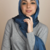 royal blue scarf hijab sale 322