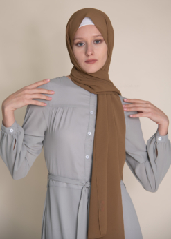brown Hijab