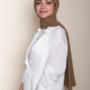 Chiffon Hijab in Mocha