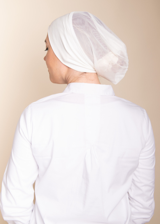 Double Fabric UNDERSCARF White