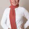 chiffon hijab in squash