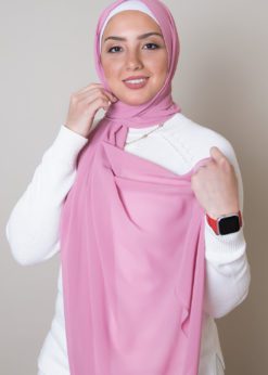 hijab in rose