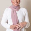 rose brown hijab