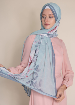 pistachio printed hijab