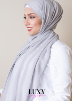 gray scarf luxy