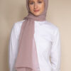 shell pink scarf