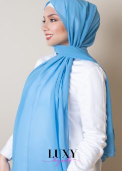 sky blue hijab