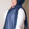 hijab in blue