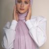 Jersey Hijab in Lavender