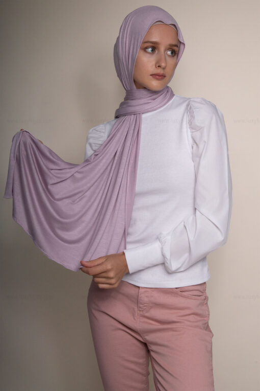 Jersey Scarf in Lavender