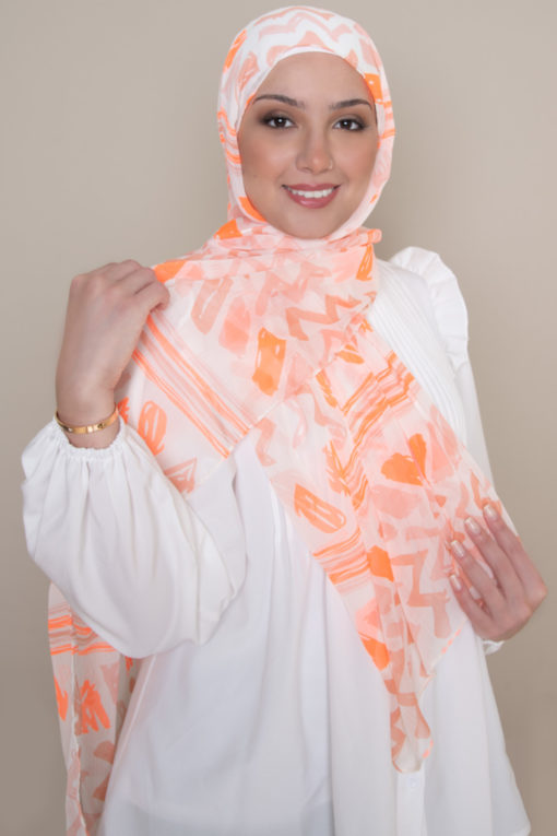 citrus love colored hijab