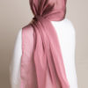 coral pink hijab