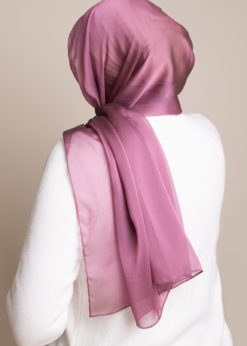 hijab in orchid