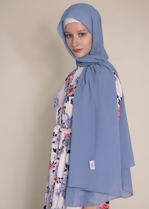 powder blue hijab
