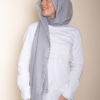 Modal Cotton Hijab in Gray 5