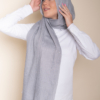 Modal Cotton Hijab in Gray 6