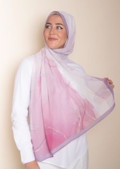 Rose Marble Hijab